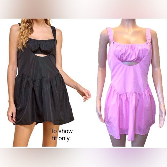 TCEC Women's Bubblegum Pink Athletic Active Romper Dress Size Large - Picture 1 of 10